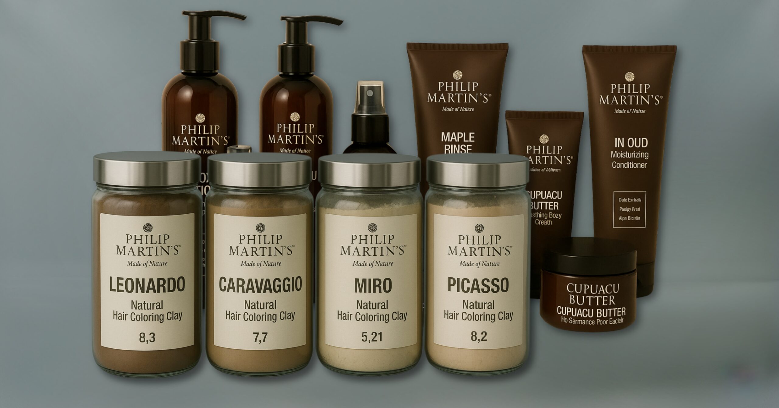 Tratamientos capilares orgánicos de lujo de Philip Martin’s